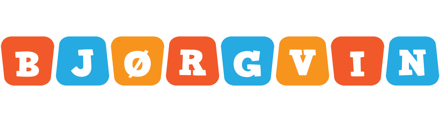 Bjørgvin comics logo