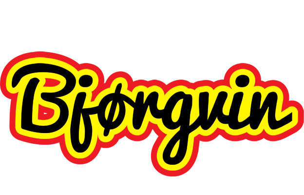 Bjørgvin flaming logo