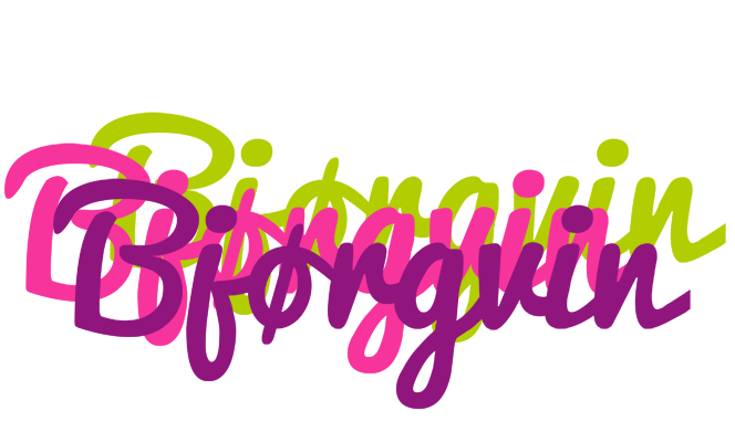 Bjørgvin flowers logo