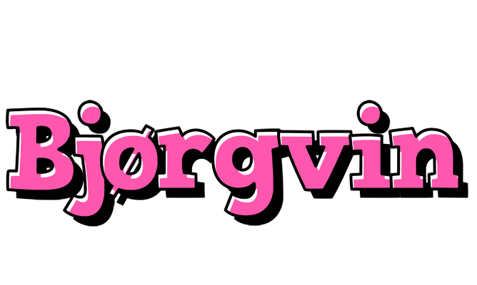 Bjørgvin girlish logo