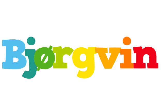 Bjørgvin rainbows logo