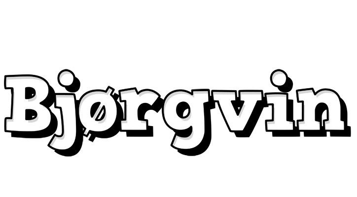 Bjørgvin snowing logo