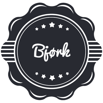 Bjørk badge logo
