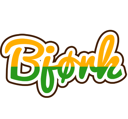 Bjørk banana logo