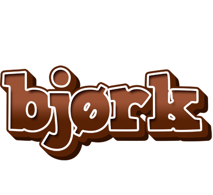 Bjørk brownie logo