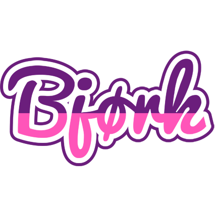 Bjørk cheerful logo