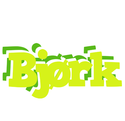 Bjørk citrus logo
