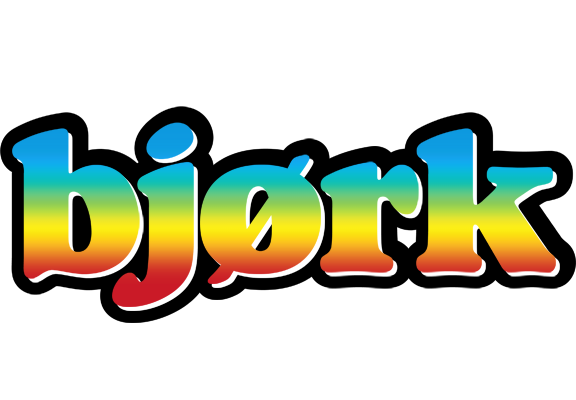 Bjørk color logo