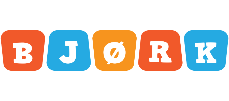 Bjørk comics logo