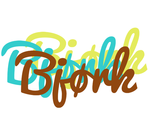 Bjørk cupcake logo