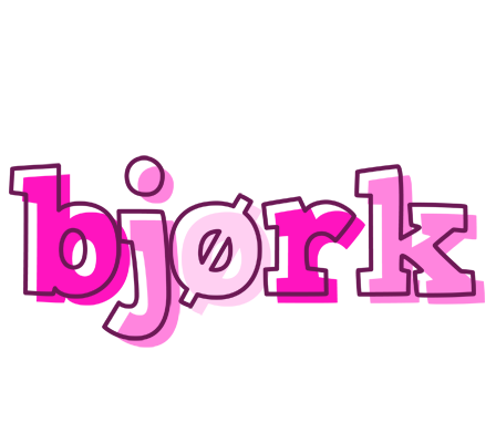 Bjørk hello logo