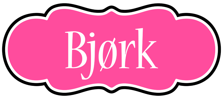 Bjørk invitation logo