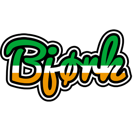 Bjørk ireland logo