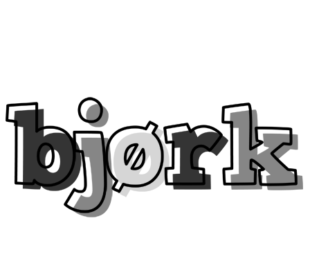 Bjørk night logo