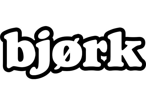 Bjørk panda logo