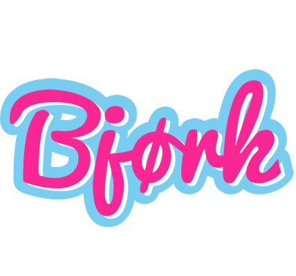 Bjørk popstar logo