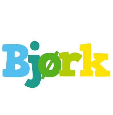 Bjørk rainbows logo