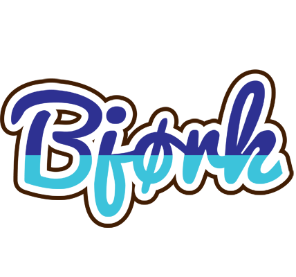 Bjørk raining logo