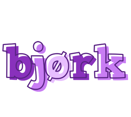 Bjørk sensual logo