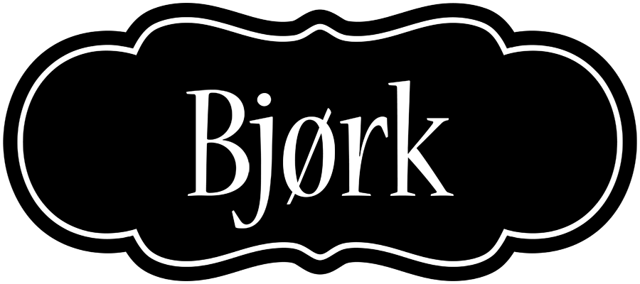 Bjørk welcome logo