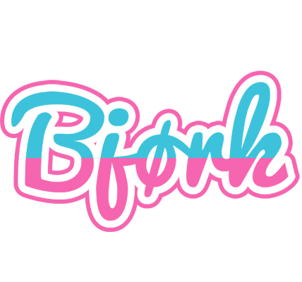 Bjørk woman logo