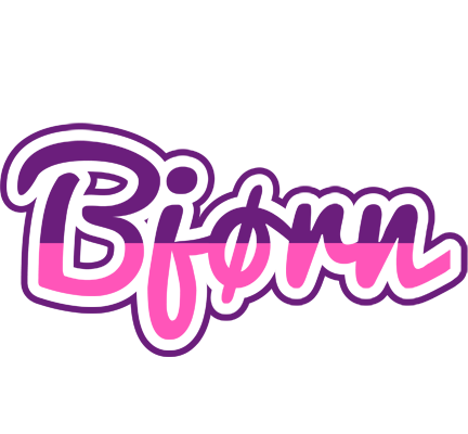 Bjørn cheerful logo