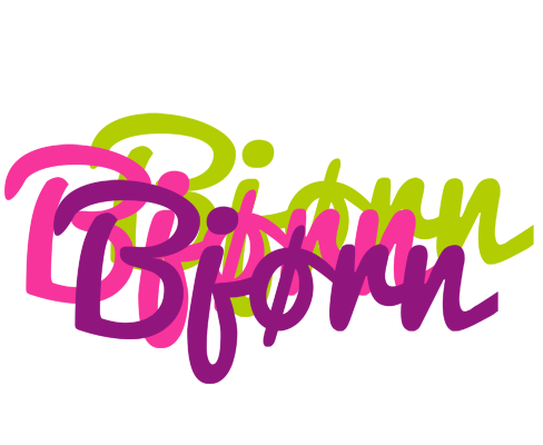 Bjørn flowers logo