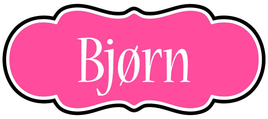 Bjørn invitation logo