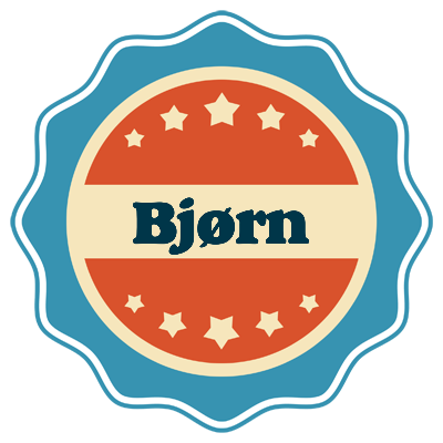 Bjørn labels logo