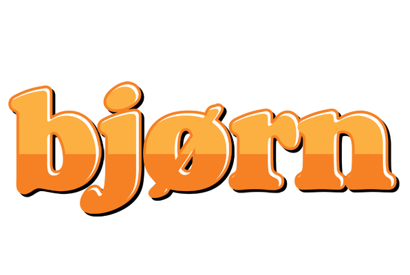 Bjørn orange logo
