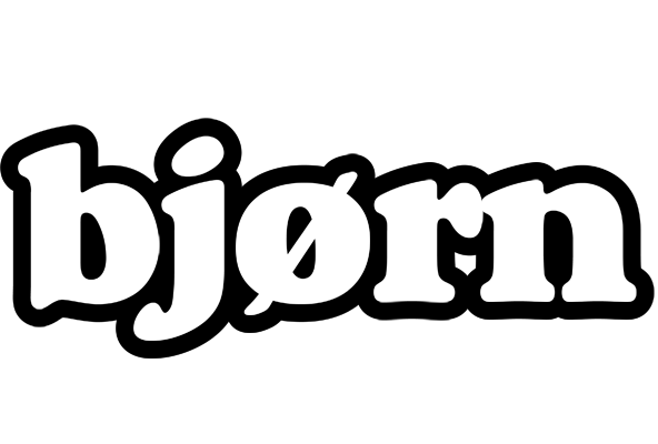 Bjørn panda logo