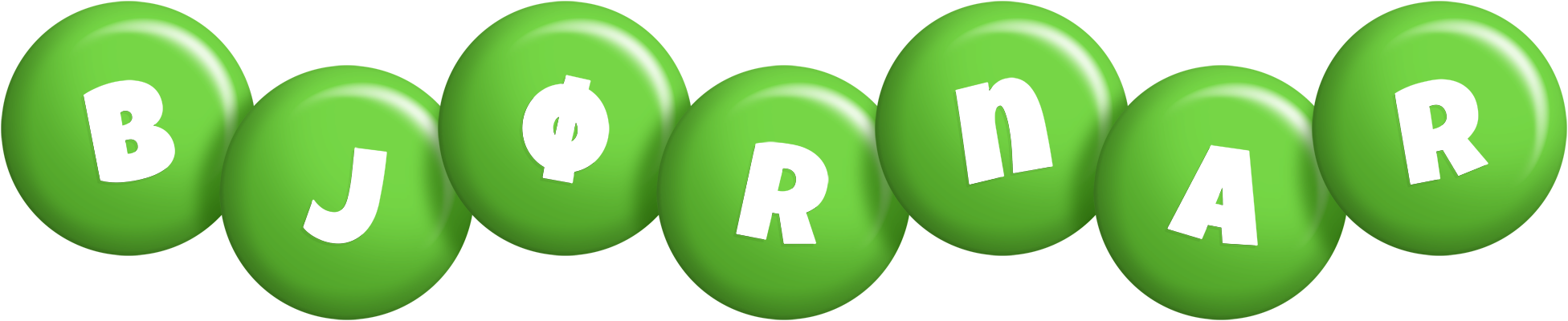 Bjørnar candy-green logo