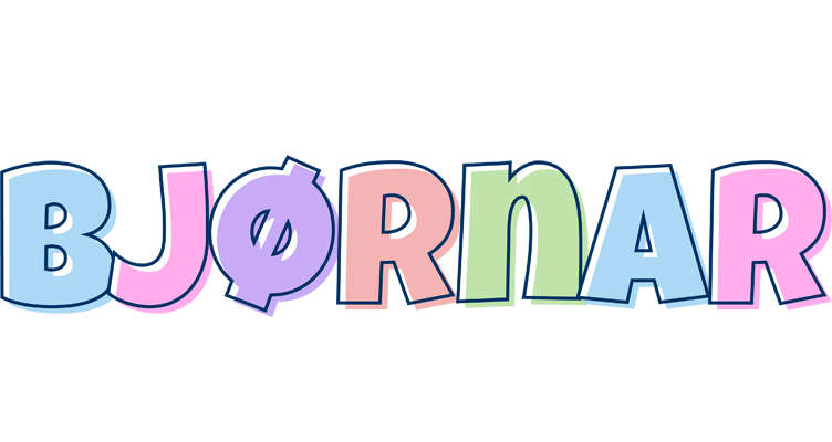 Bjørnar pastel logo