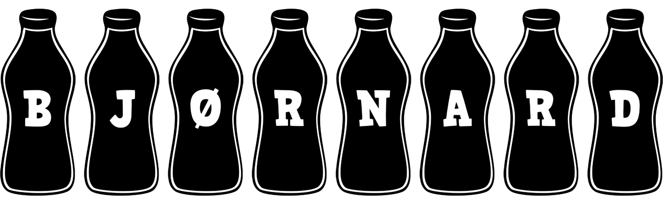 Bjørnard bottle logo