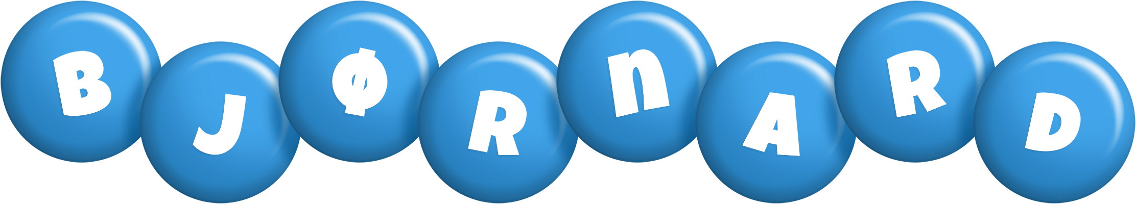Bjørnard candy-blue logo