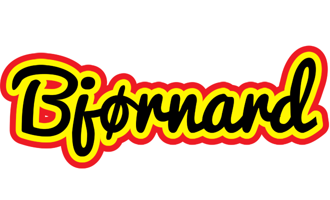 Bjørnard flaming logo