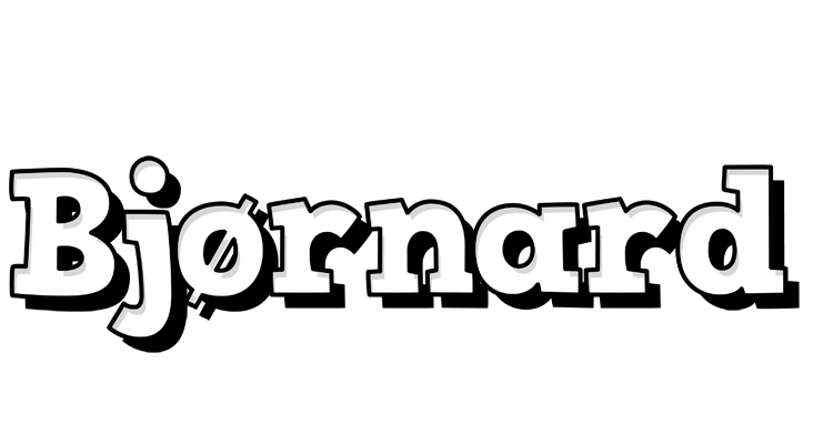 Bjørnard snowing logo