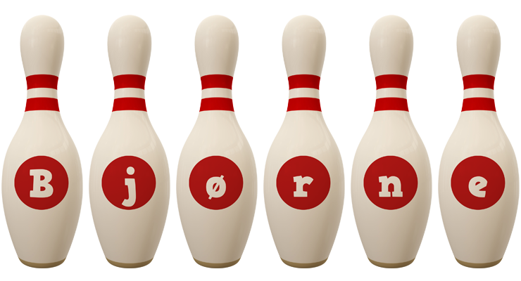 Bjørne bowling-pin logo