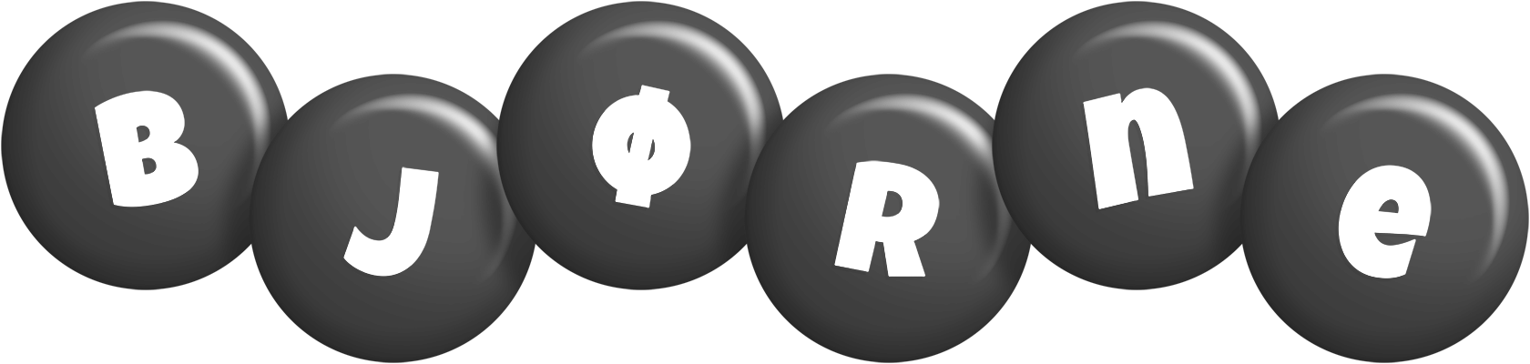 Bjørne candy-black logo