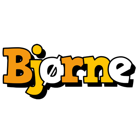 Bjørne cartoon logo