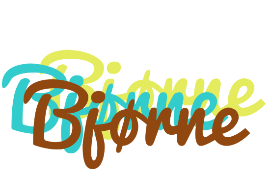 Bjørne cupcake logo