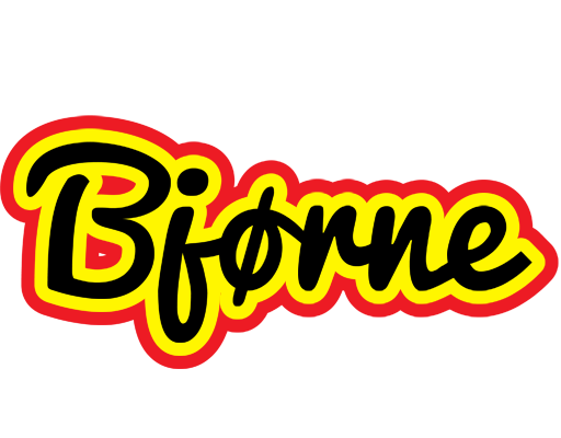 Bjørne flaming logo