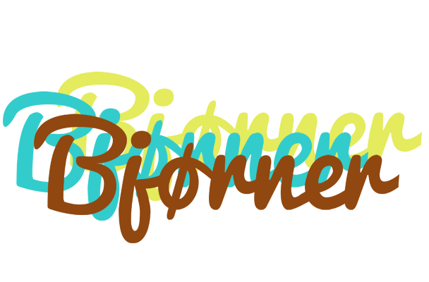Bjørner cupcake logo
