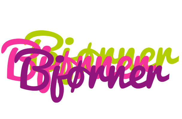 Bjørner flowers logo