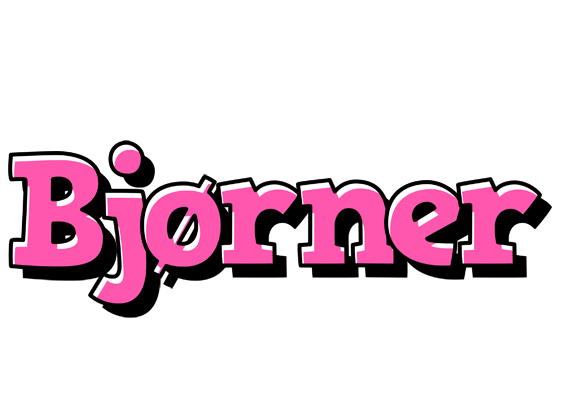 Bjørner girlish logo