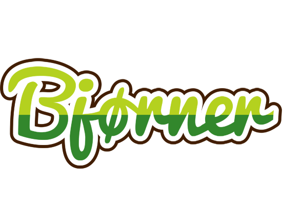 Bjørner golfing logo
