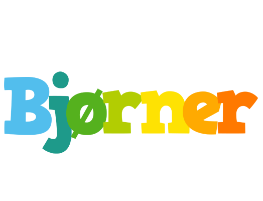 Bjørner rainbows logo