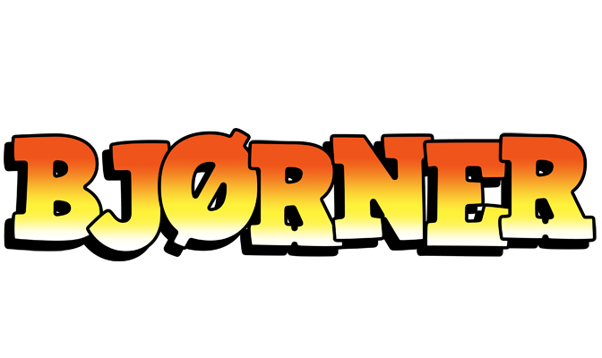 Bjørner sunset logo