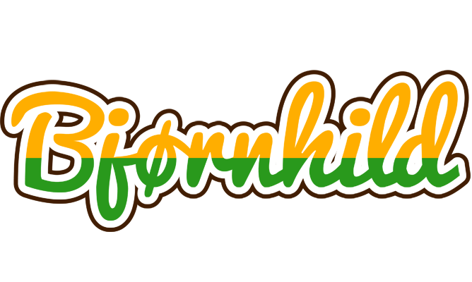 Bjørnhild banana logo