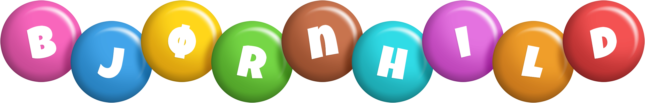 Bjørnhild candy logo